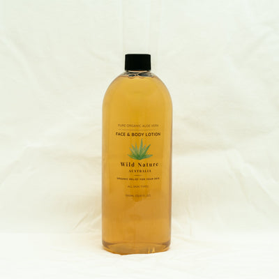 Face & Body Organic Aloe Vera Lotion