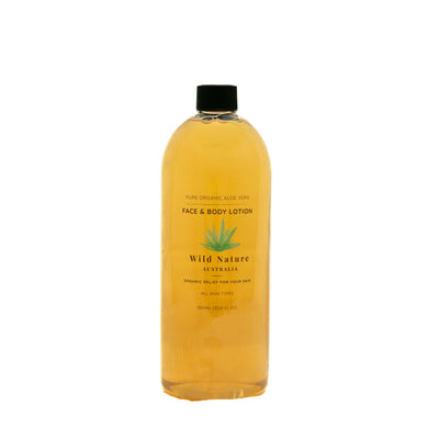 Face & Body Organic Aloe Vera Lotion