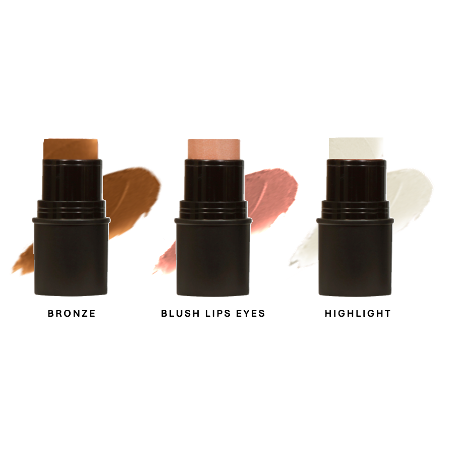 TRIO ~ Blush • Bronze • Highlight • Organic Sticks