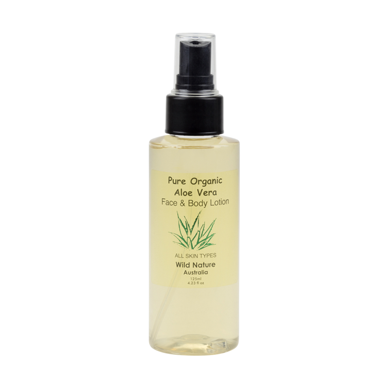 Face & Body Organic Aloe Vera Lotion